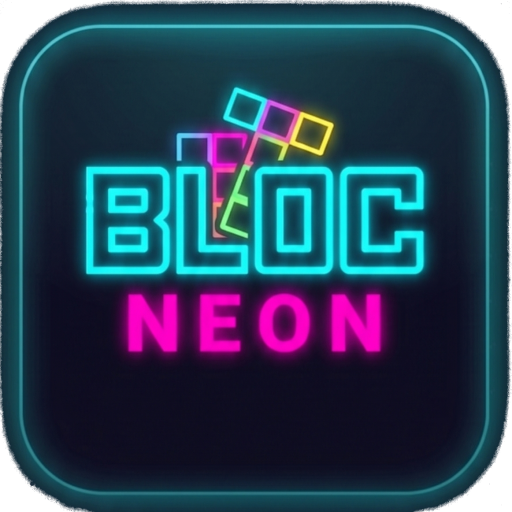 Ícone do app Bloc Neon